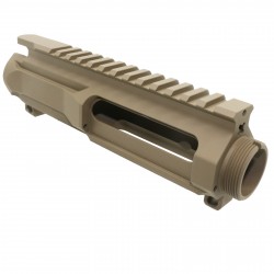 AR-15/47/9/300 Billet Upper Receiver Cerakote - FDE (Made in USA) 